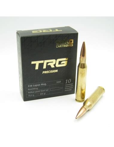 MUNITION SAKO 338 LAPUA MAG 300GR TRG PRECISION BOITE DE 10 Armurerie