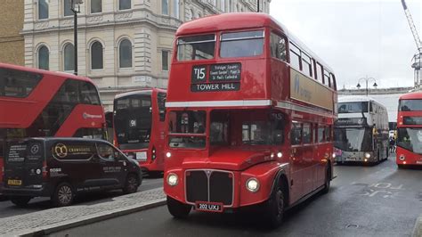 New Route Londoner Buses RML887 202UXJ On Route T15 At