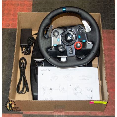 Logitech G29 Driving Force Racing Wheel And Pedal