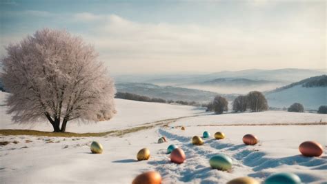 Wetter Prognose für Ostern 2024 Eiersuche im Schnee Das sagen