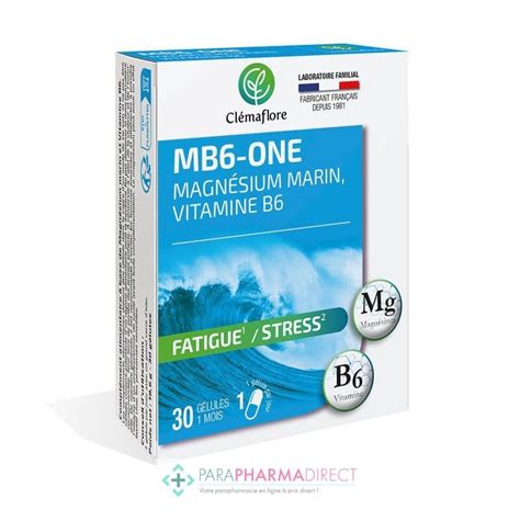 ADP Magnésium Marin Vitamine B6 60 gélules