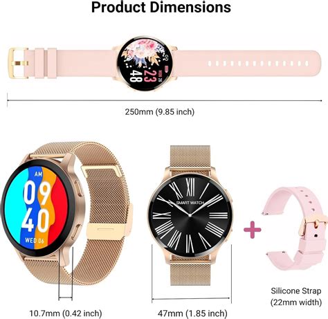 Hoaiyo Relojes Inteligentes Para Mujer Recepci N De Llamadasmarcaci N