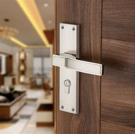 Tuff Manufacturer Modern 112 Mortise Zinc Door Lock Handle Nickel At Rs 990piece In Aligarh