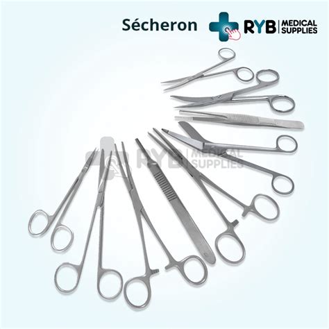 Secheron Bandage Surgical Scissors And Forceps Iris Bandage Mayo