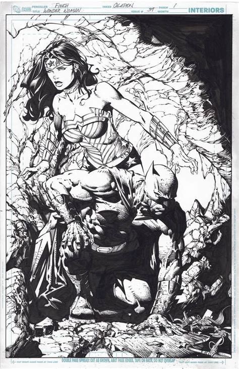 Art Vault Wonder Woman 39 Batman By David Finch David Finch