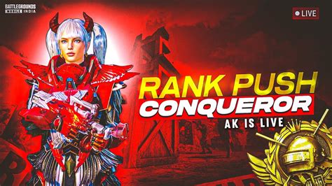 Finally 50 Done In Solo BGMI Solo Conqueror Rank Push Live BGMI SOLO