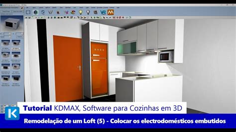 Remodela O De Um Loft No Kdmax Inserir Os Electrodom Sticos De