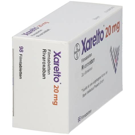 Xarelto Mg St Mit Dem E Rezept Kaufen Shop Apotheke