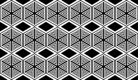 Premium Vector | Black and white geometric background