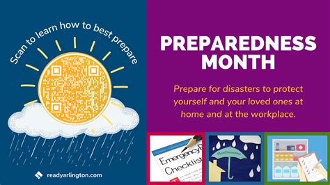 Be Ready Arlington April Is Arlington Preparedness Month Official