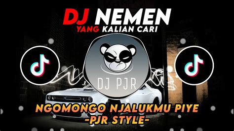 DJ NEMEN REMIX VIRAL TIKTOK TERBARU FULL BASS 2023 NGOMONGO NJALUKMU