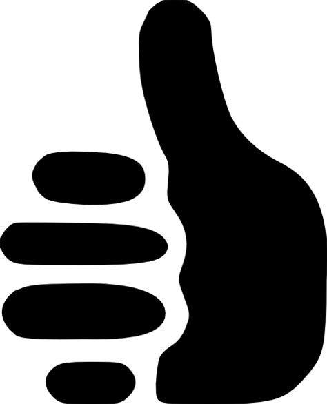 Smiley Face Thumbs Up Black And White Free Clipart Best