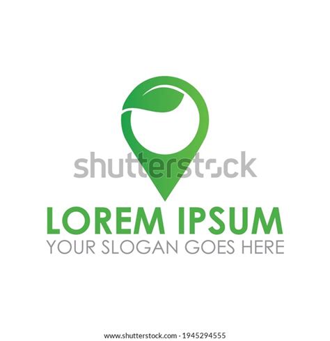 Leaf Point Vector Environment Logo Stock Vector Royalty Free