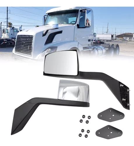 Leavan Espejo Retrovisor Para Volvo Vnl Cromado El Par Cuotas Sin