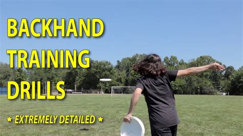 Drills To Improve Your Backhand Ultimate Frisbee Tutorial Youtube