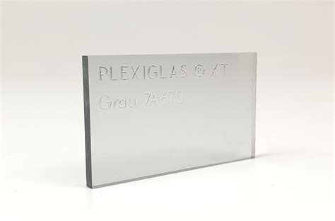 Plexiglas XT Platten Grau 7A670 Ck Platex24