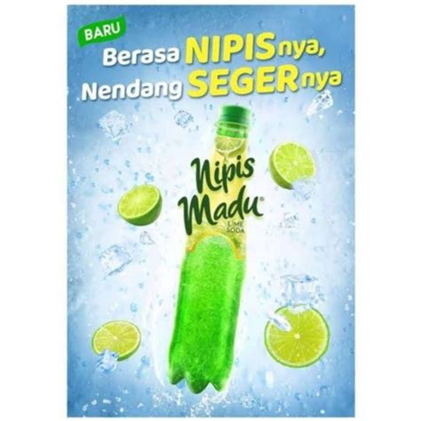 Jual Nipis Madu Lime Soda 330 ML 1 Dus Isi 12 Botol Minuman