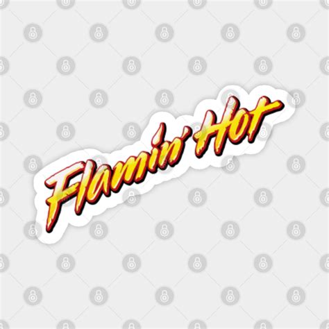 Flamin Hot Logo Flamin Hot Magnet Teepublic