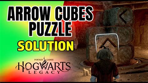 How To Solve Arrow Cubes Stone Pillars Cave Puzzle Hogwarts Legacy