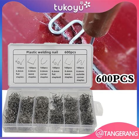 Jual Pcs Wave Hot Stapler Staples Hot Steples Welding Plastic Welding Hot Stapler Staples