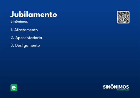 O Que É Jubilamento - Jubilamento - Significado e Sinônimo - escreva.ai