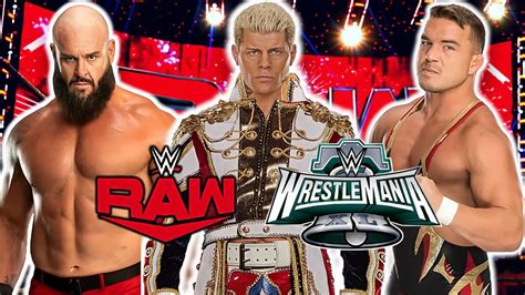 Big Surprises For Wwe Raw After Wrestlemania Page Of