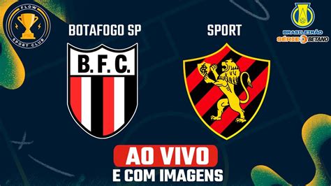 Botafogo Sp X Sport Ao Vivo E Imagens Brasileir O S Rie B