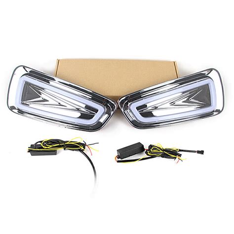 Drl Daytime Running Driving Led Light Dual Color For Ford F Raptor