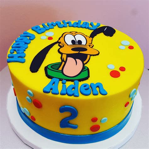 Disneys Pluto Birthday Cake Ideas Images Pictures