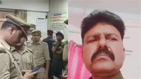 Daroga Murder In Firozabad फ‍िरोजाबाद में दरोगा की गोली मारकर हत्‍या Fir दर्ज कर पुल‍िस ने 5