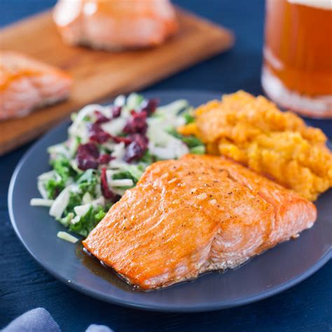 Honey Glazed Salmon Recipe Grilled Or Broiled Eating Richly