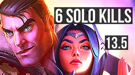 JAYCE Vs IRELIA TOP 6 0 0 6 Solo Kills 700 Games Dominating