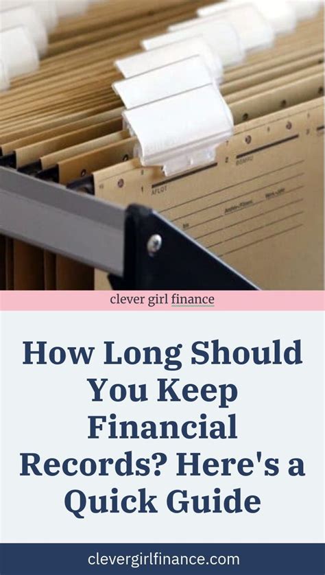 How Long To Keep Financial Records Here S A Quick Guide Financial