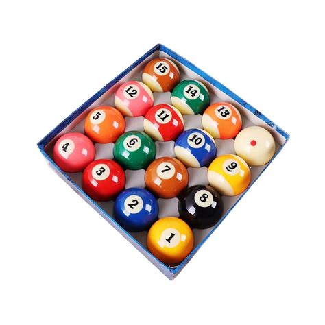 16x Pool Table Balls Billiards Equipment Durable Billiard Balls