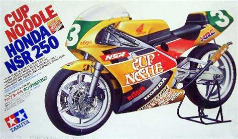 Honda NSR 250 Cup Noodles Tamiya Nr 14061 Modellversium Kit Ecke