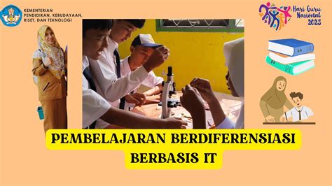 Praktik Baik Implementasi Pembelajaran Berdiferensiasi Berbasis It