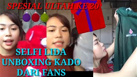 SELFI UNBOXING KADO DARI FANS YouTube