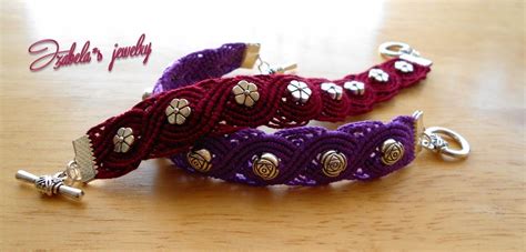 Macrame Bracelets 4 Izabelacraftworkblogspotro201502macrame Bracelets 4html Chevron