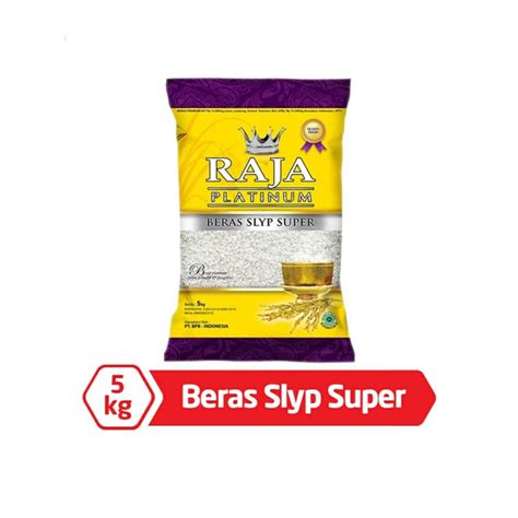 Jual Beras Raja Platinum Slyp Super 5kg Shopee Indonesia