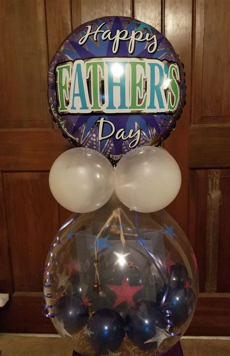 Happy Fathers Day Stuffed Balloon Balloon Bouquet Diy Diy Fathers