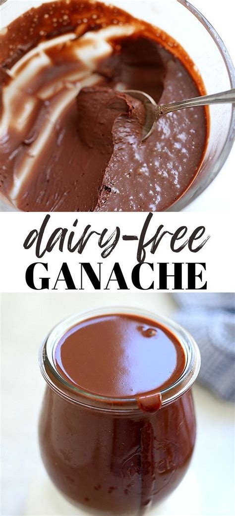 Dairy Free Chocolate Ganache Delightful Mom Food Simple Healthy