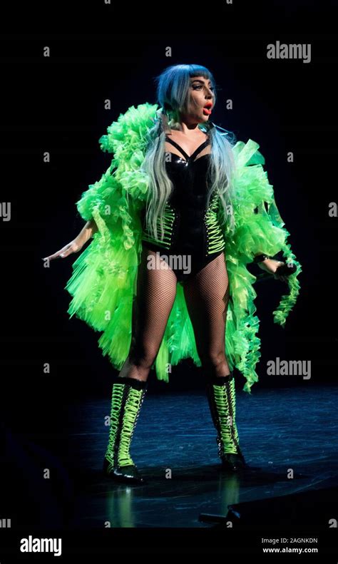 Lady Gaga Performs At Enigma Her Las Vegas Residency At The Park Mgm Theater Park Mgm Las