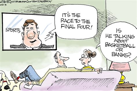 Editorial Cartoon March Madness