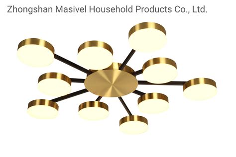 Masivel Factory Metal Led Ceiling Light Modern Dining Room Bedroom Cafe