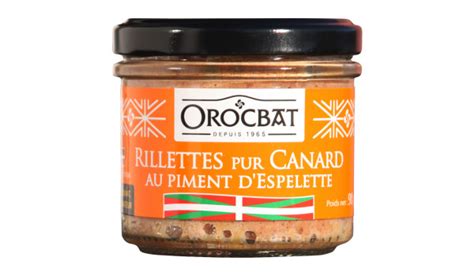 Vente Un Ligne Produit Basque Rillettes Pur Canard Au Piment D Espelette