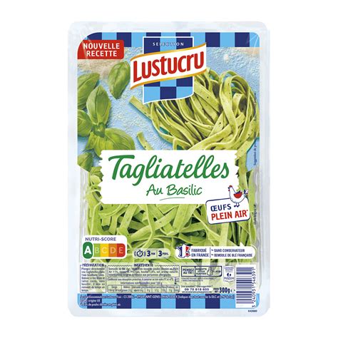 Lustucru Tagliatelles Basilic 300g Lustucru Sélection