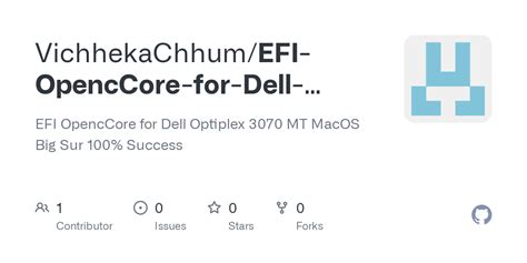 Github Vichhekachhum Efi Openccore For Dell Optiplex Mt Macos