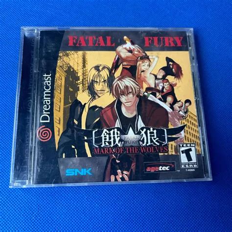 Fatal Fury Mark Of The Wolves Sega Dreamcast Original