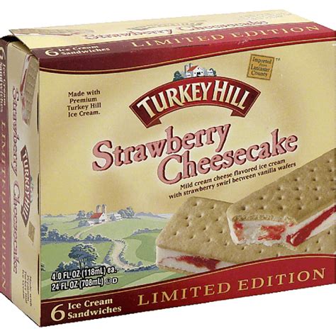 Turkey Hill® Strawberry Cheesecake Ice Cream Sandwiches 24 fl. oz. Box ...