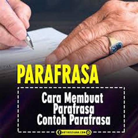 Detail Contoh Parafrase Puisi Koleksi Nomer